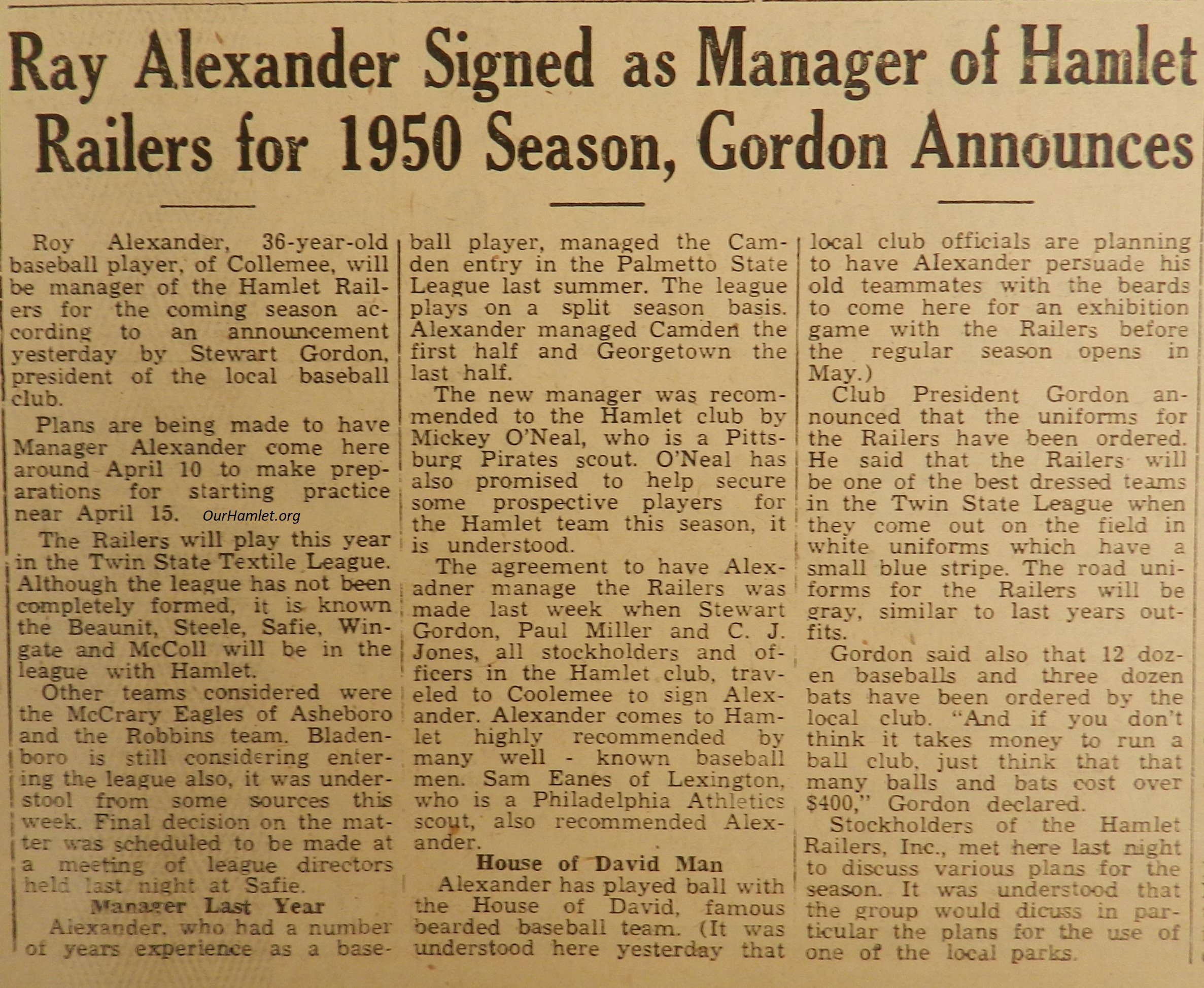 1950 Hamlet Railers Manager OH.jpg