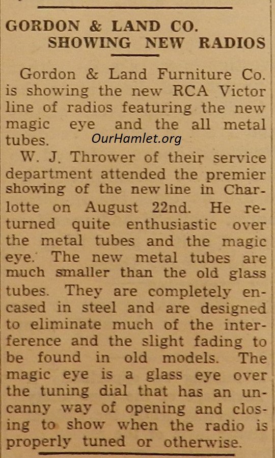 1935 Gordon & Land Co radios OH.jpg
