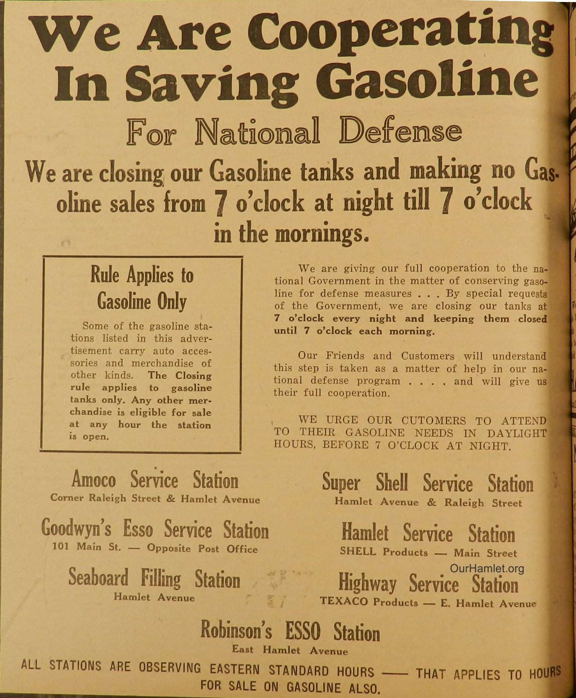 1941 Hamlet Gas stations OH.jpg